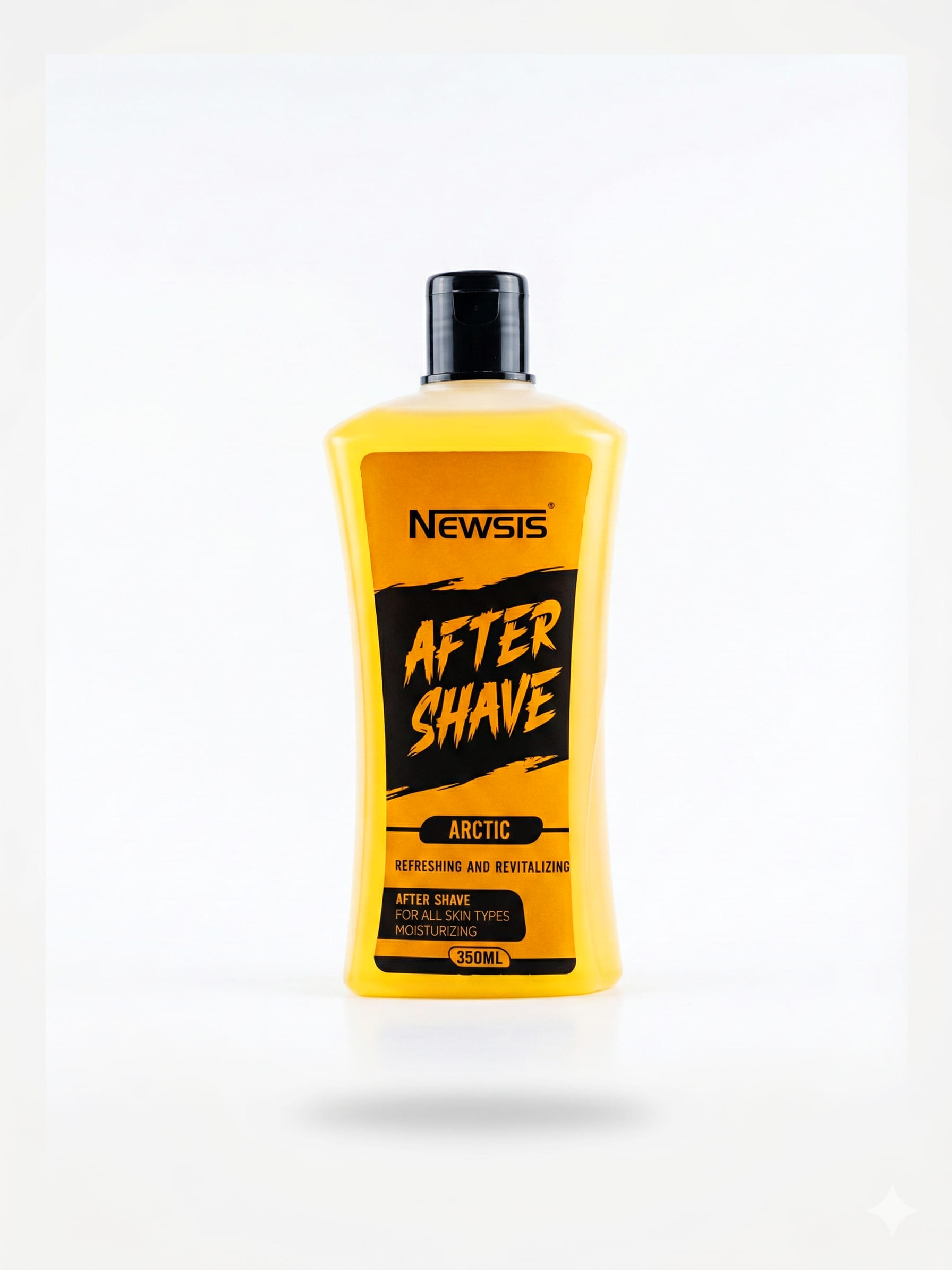 Newsis After Shave Lotion 350ml transparent skincare bottle