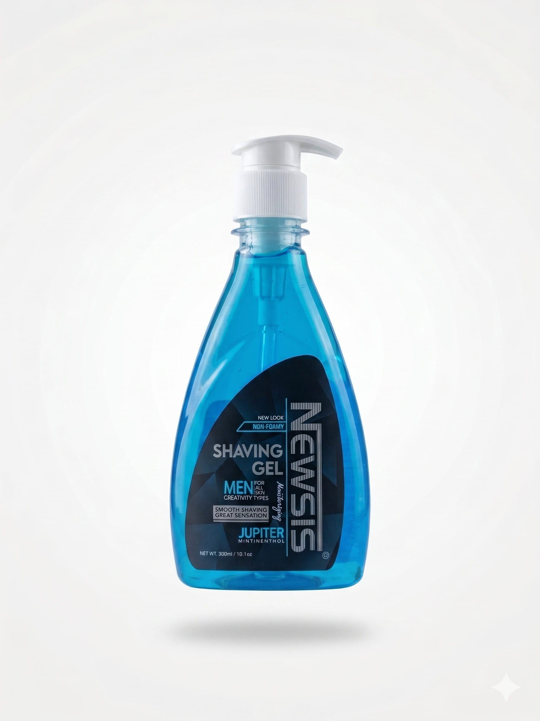 Newsis Shaving Gel Jupiter cooling design bottle