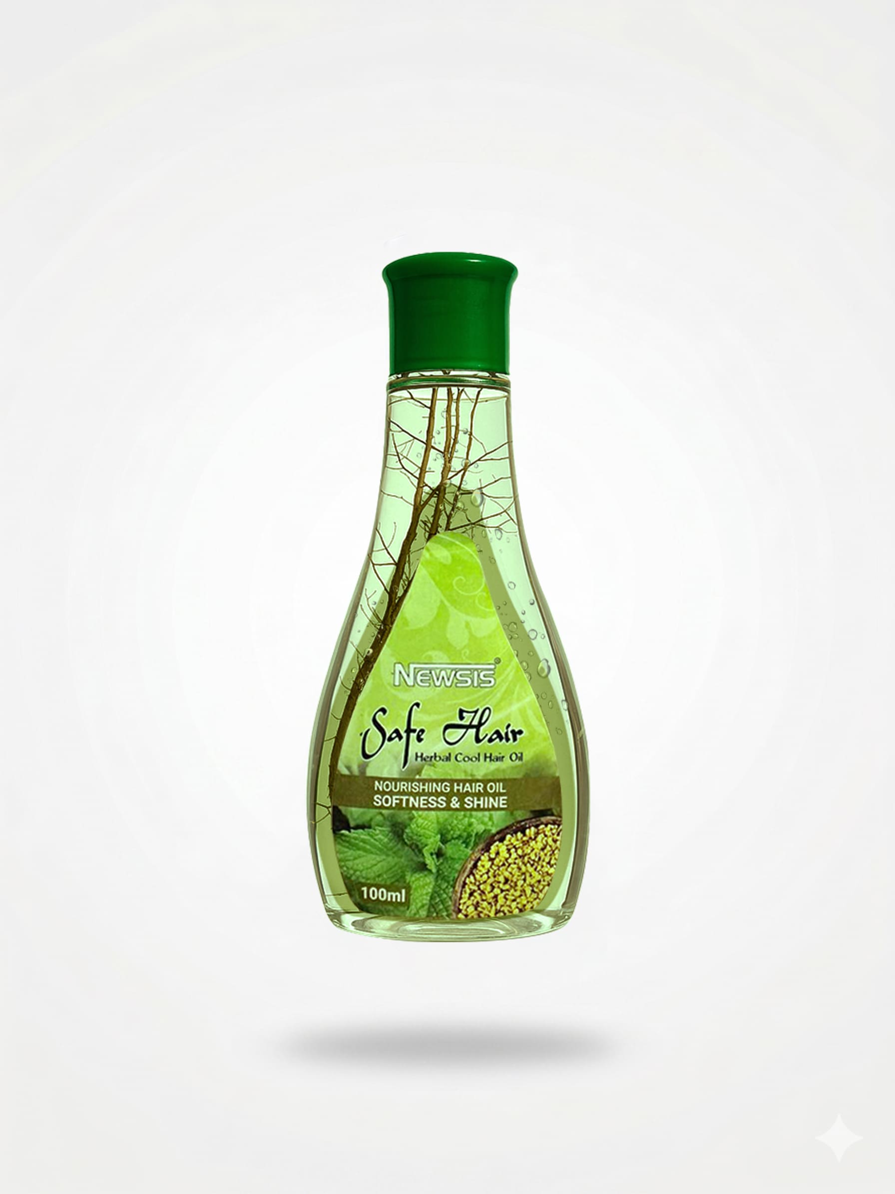 Newsis Safe Hair Oil organic protective shine blend